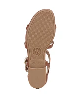 Sam and Libby Women's Rhonda Studded Gladiator Flat Sandals
