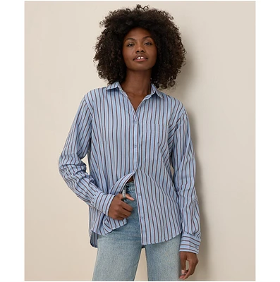 Pact Women's Organic Cotton Sunset Lightweight Classic Shirt