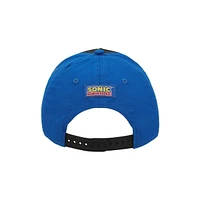 Sonic The Hedgehog Character & Checkered Patterns 2-Piece Curved Snapback Hat & Bi-Fold Wallet Set