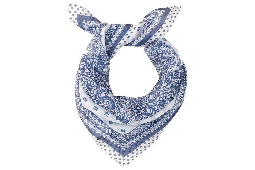 Olsen Silk Paisley Kerchief