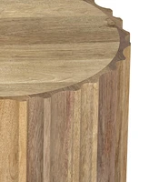 Simpli Home 20" Mango Wood Rolf Side Table