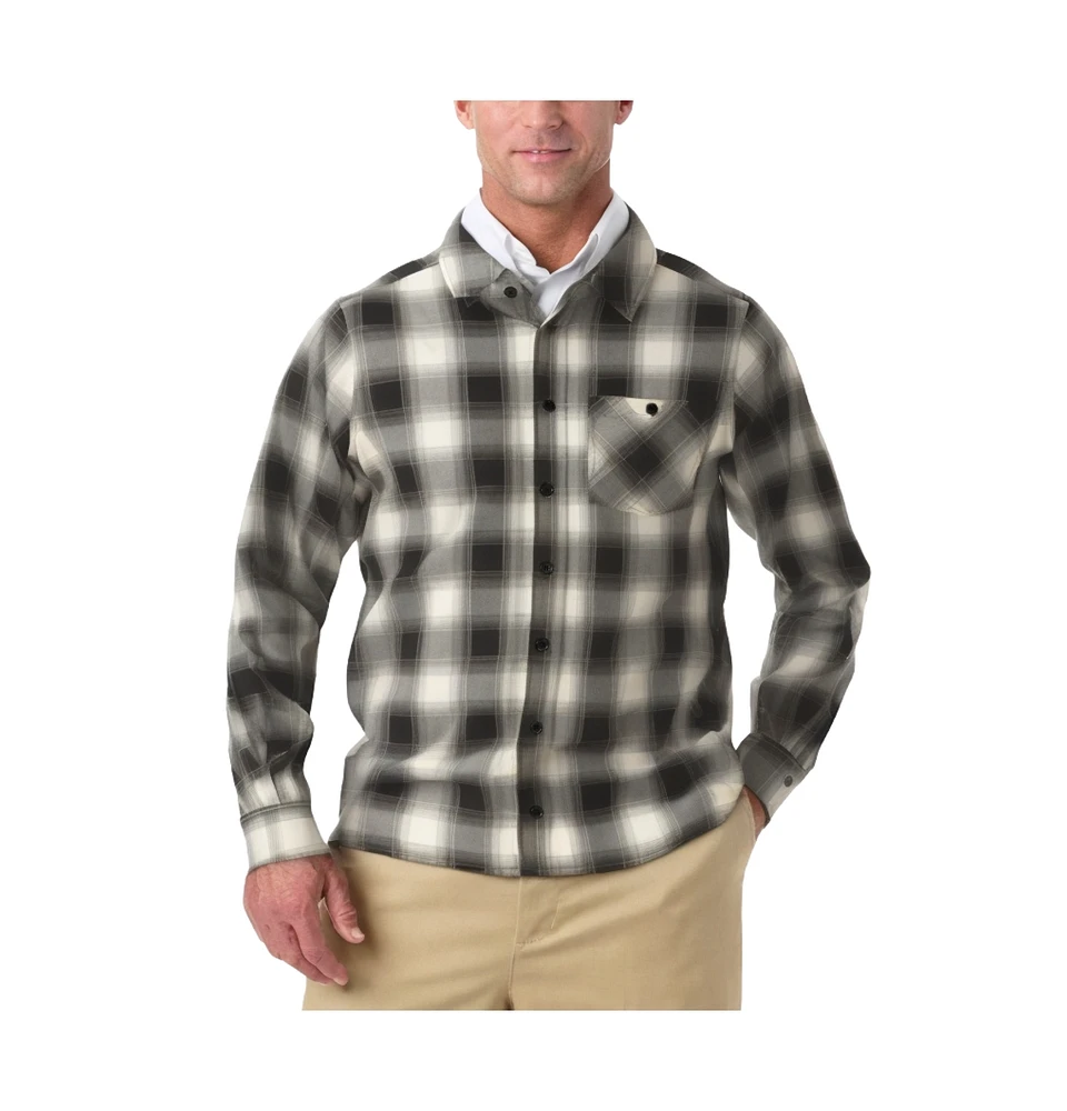 KingSize Big & Tall Stretch Flannel Shirt