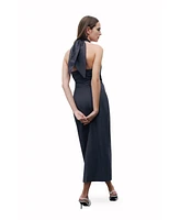 Nocturne Women's Halter Neck Midi Dress