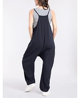 Motherhood Maternity Sleeveless Relaxed Fit Jumpsuit