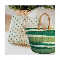 Health Handmade Sisal Market Basket Tote Bag