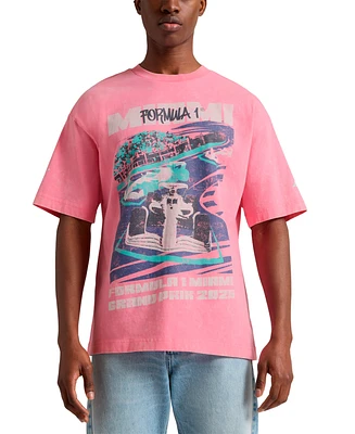 Puma True Fan Short Sleeve Miami Graphic T-Shirt