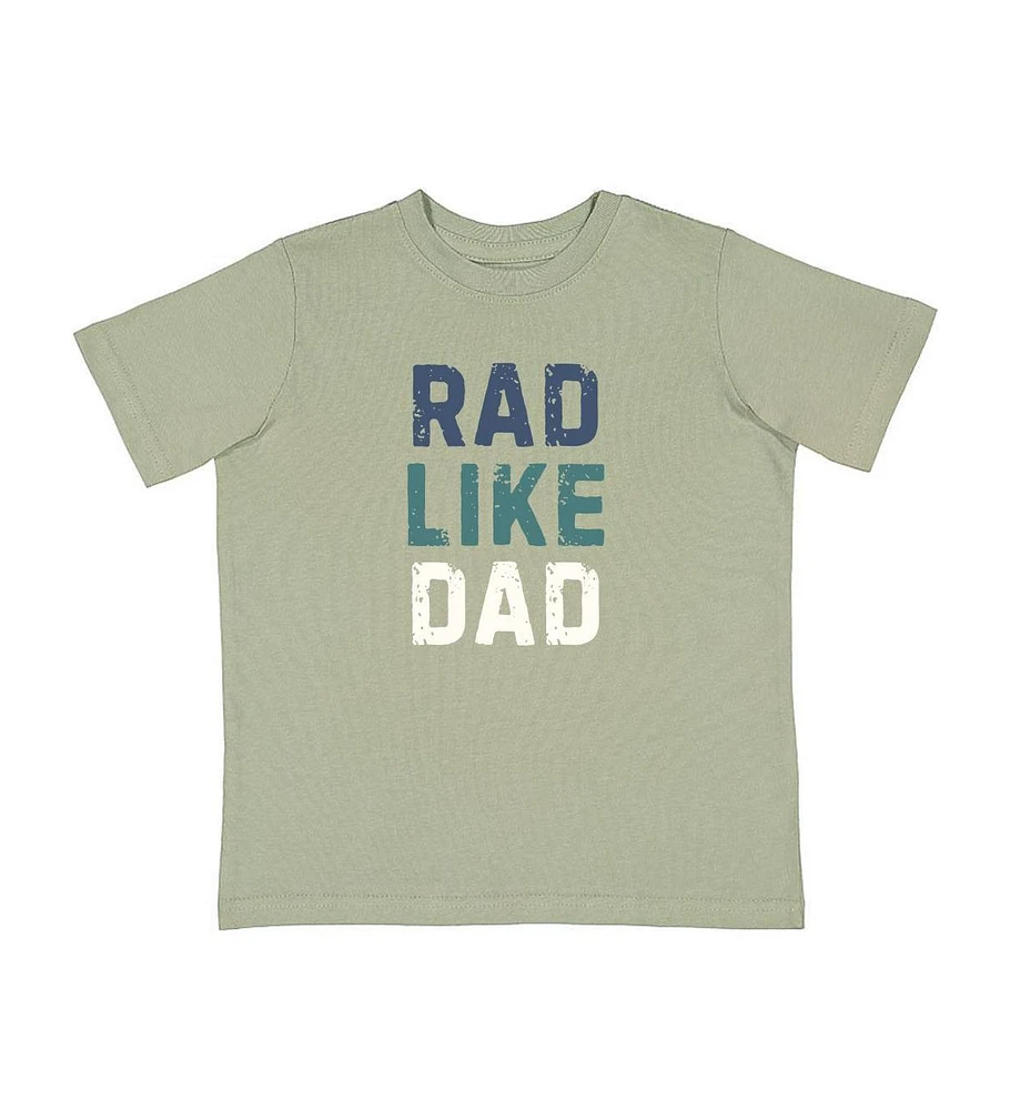 Sweet Wink Toddler Boys Rad Like Dad Short Sleeve T-Shirt