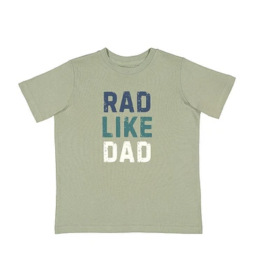 Sweet Wink Toddler Boys Rad Like Dad Short Sleeve T-Shirt
