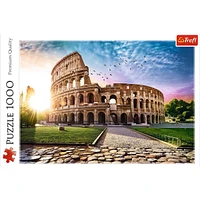 Trefl Red 1000 Piece Puzzle - Sun-drenched Colosseum
