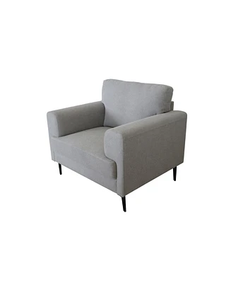 Linen Fabric Armchair – Elegant and Versatile Seating Option