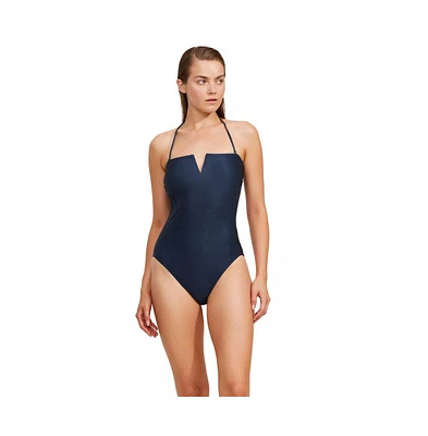 Luma Gottex Women's High End Bandeau Leg One Piece