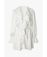 WeWoreWhat Women's Ruffle Dress