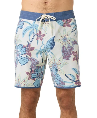 O'Neill Men's Original Print Scallop 18 Swim Shorts