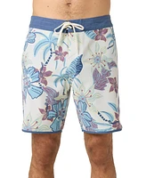 O'Neill Men's Original Print Scallop 18 Swim Shorts