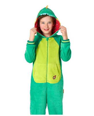 OppoSuits Little and Big Boys Dinosaur Onesie