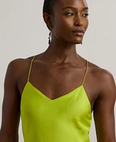 Lauren Ralph Women's Featherweight Charmeuse Slip Dress