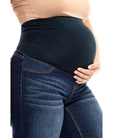 Re:Denim Over the Bump Wide Leg Maternity Jeans