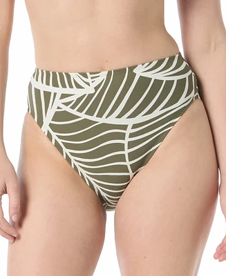 Coco Reef Women's High Esteem Printed High-Waist Swim Bottom