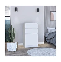 Modern Two-Drawer Chest for Small Spaces and Entryway Storage
