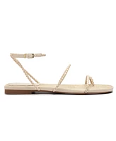 Schutz Women's Kaya Straw Flat Sandals