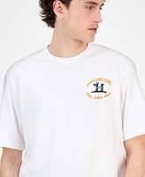 Hugo Boss Men's Nodiwop Logo Graphic Cotton T-Shirt