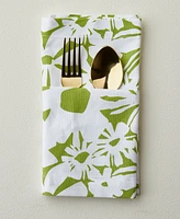 Tableau Blooms Set of 4 Napkins, 8.25" x 8.25"