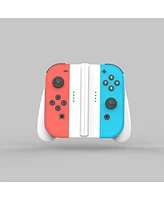 Detachable Controller Holder Grip For Joy Con Gamepad Switch Oled Led Indicator Display