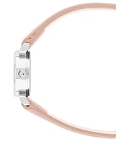 Laura Ashley Women's Quartz Pink Leather Watch,20mm