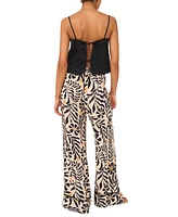 1.state Women's Embroidered Square Neck Sleeveless Blouse