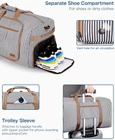 Urtala 120L Foldable Collapsible Travel Duffle Bag for Men and Women with Shoe Compartment