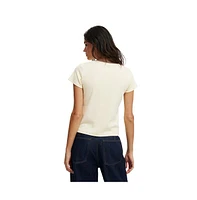 Cotton On Women's Lcn Baby Graphic Tee