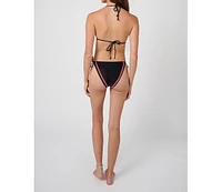 WeWoreWhat Women's Tie Bottom