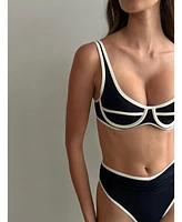 WeWoreWhat Women's Scoop Underwire Top
