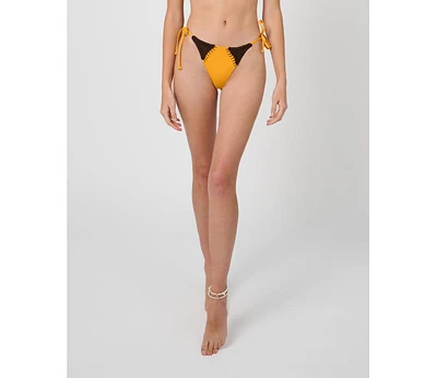 WeWoreWhat Women's Crochet Combo Tie Bottom