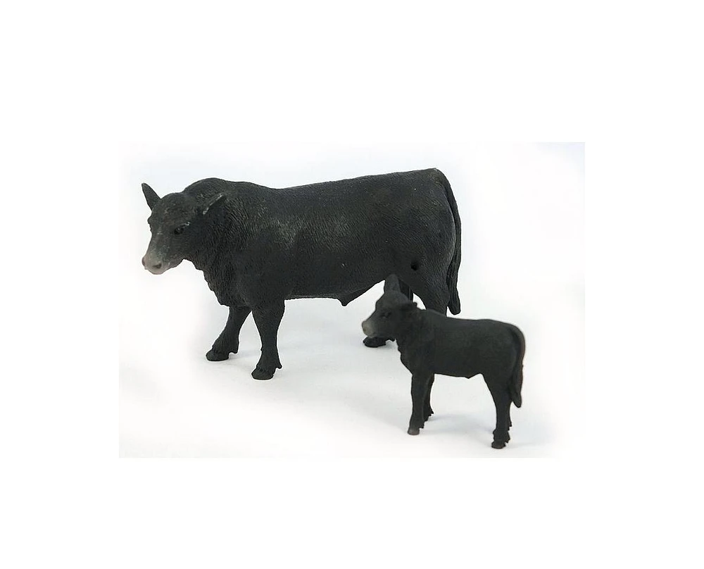 Big Country Toys 1/20 Angus Cow & Calf