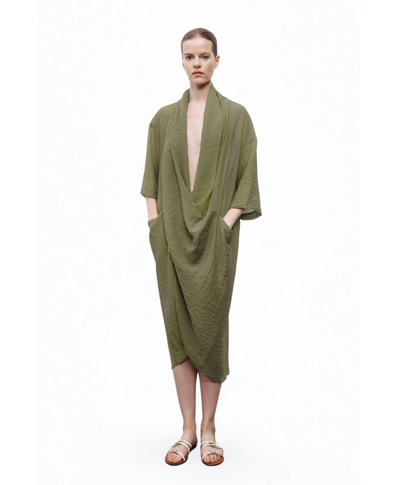 Nocturne Women's Oversized Midi Dress