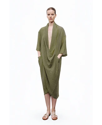Nocturne Women's Oversized Midi Dress