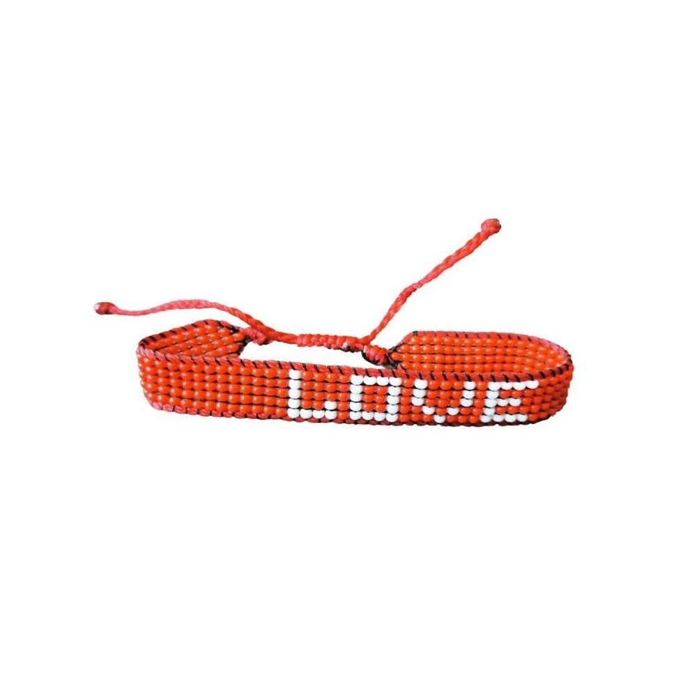 Radiant Love Hand Beaded Friendship Bracelet