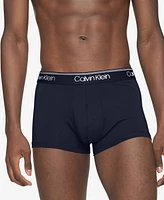 Calvin Klein Men's 3+1 Value Pack Micro Stretch Low-Rise Trunks