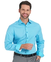 Nick Graham Men's Kaleidoscope Star Dress Shirt