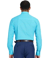 Nick Graham Men's Hexagon Star Dress Shirt