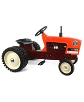 Ertl Allis-Chalmers 7050 Pedal Tractor W/ Maroon Belly & Rear Dual Wheels