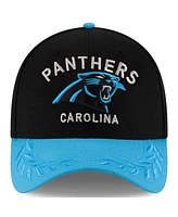 New Era Men's /Blue Carolina Panthers 2025 Nfl Draft 39THIRTY Flex Hat