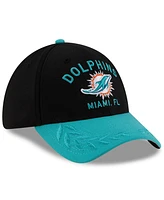 New Era Men's /Aqua Miami Dolphins 2025 Nfl Draft 39THIRTY Flex Hat