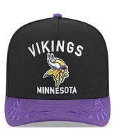 New Era Men's /Purple Minnesota Vikings 2025 Nfl Draft A-Frame 9FIFTY Snapback Hat