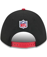 New Era Men's Black/Red Kansas City Chiefs 2025 Nfl Draft 9FORTY A-Frame M-Crown Adjustable Hat