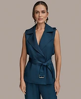 Donna Karan New York Women's Belted Vest