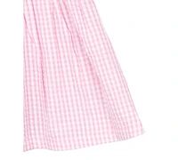 Rare Editions Baby Girls Strawberry Seersucker Dress