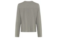 Olsen Women's Mixed Media Jersey Jacket