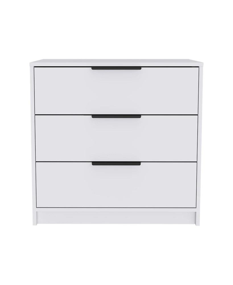 Three-Drawer Dresser for Bedroom Storage and Organization